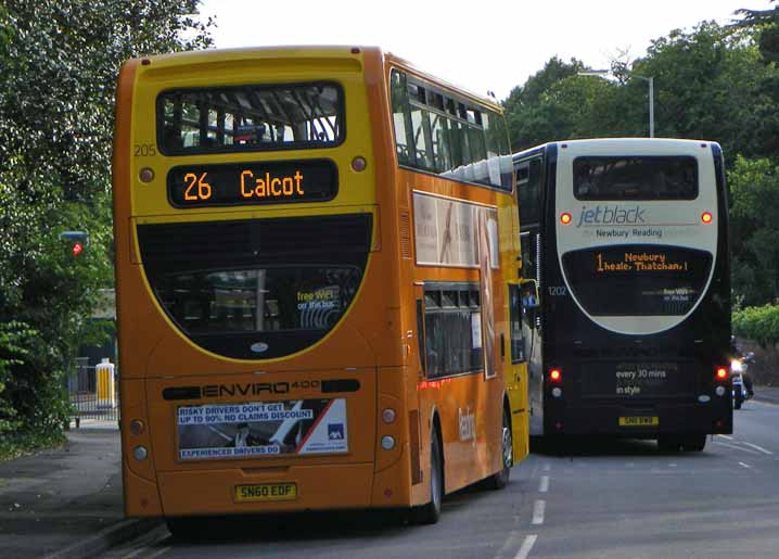 Reading Buses Alexander Dennis Enviro400H 205